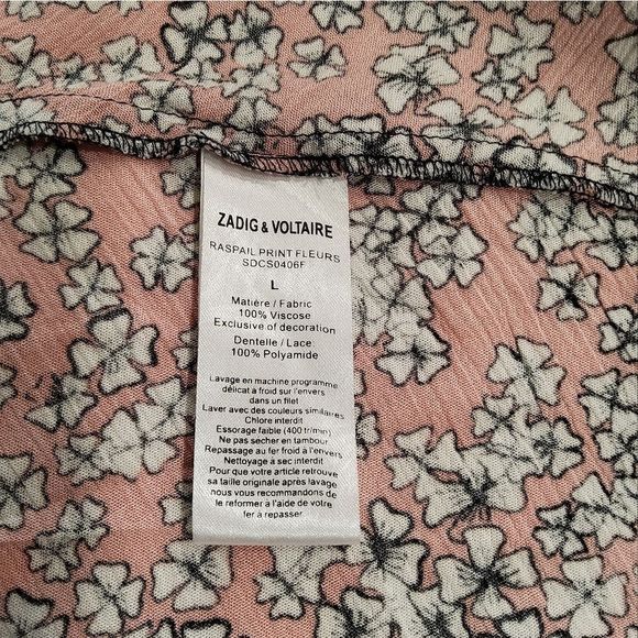 Zadig & Voltaire " Arty , Rock and Gipsy " Dress Size L - Picture 10 of 14